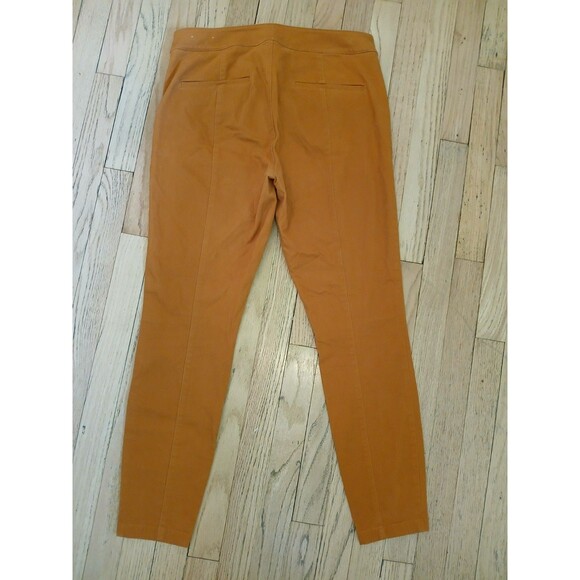 Loft Outlet Women's Stretch Pants Skinny Ankle Size 8 Copper Casual Cotton Blend - Picture 2 of 7